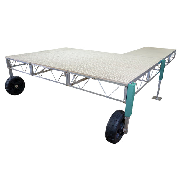Double Patio Roll-In Jack Dock