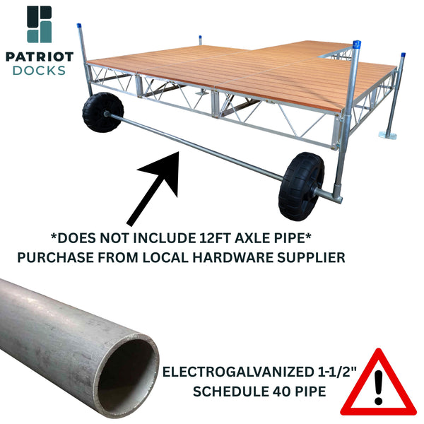 T-Shaped Roll-in Pipe Dock