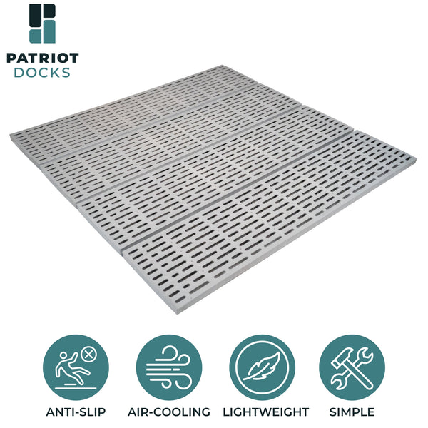 Low-Profile Stationary Dock