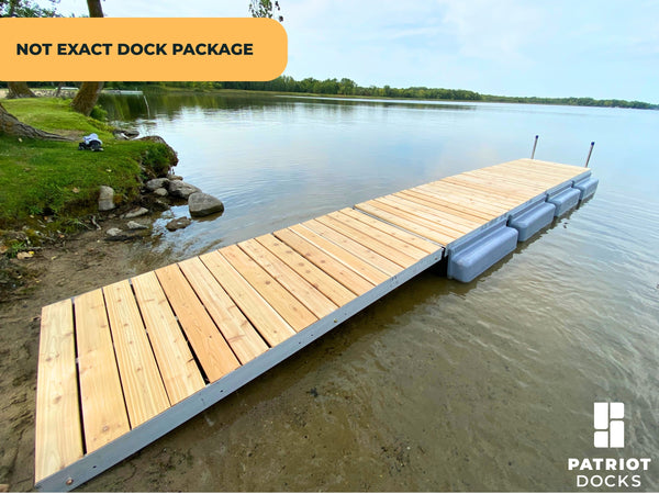 Straight Low Profile Premium Floating Docks