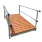 Brown Alum. 8ft Gangway